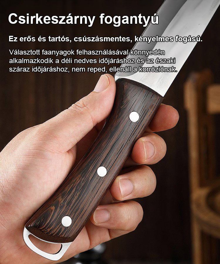 Németországból importált kiváló minőségű csontozó kés