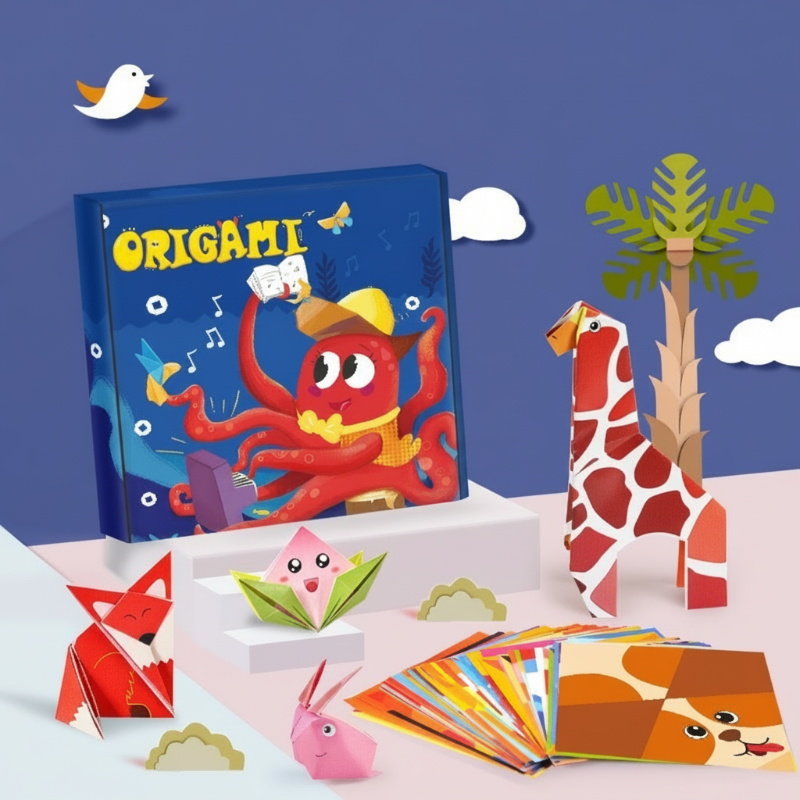 đ¶đ§ Gyermek oktatĂĄsi DIY origami kĂ©zmƱves âïžâš