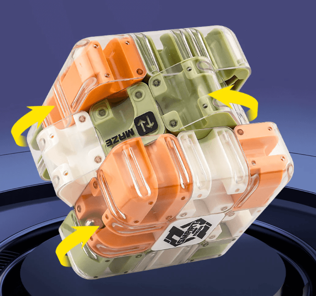 Nagy labirintus 3D kirakós labirintus kocka 🧩✨ – Lenyűgöző agytorna játék gyerekeknek és felnőtteknek 🧠