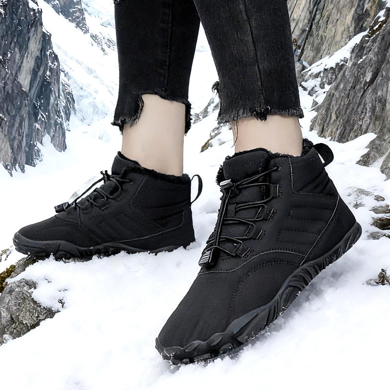 ❄️CSÚSZÁSMENTES ÉS VÍZÁLLÓ TÉLI MEZÍTLÁBAS CIPŐ (UNISEX)👟