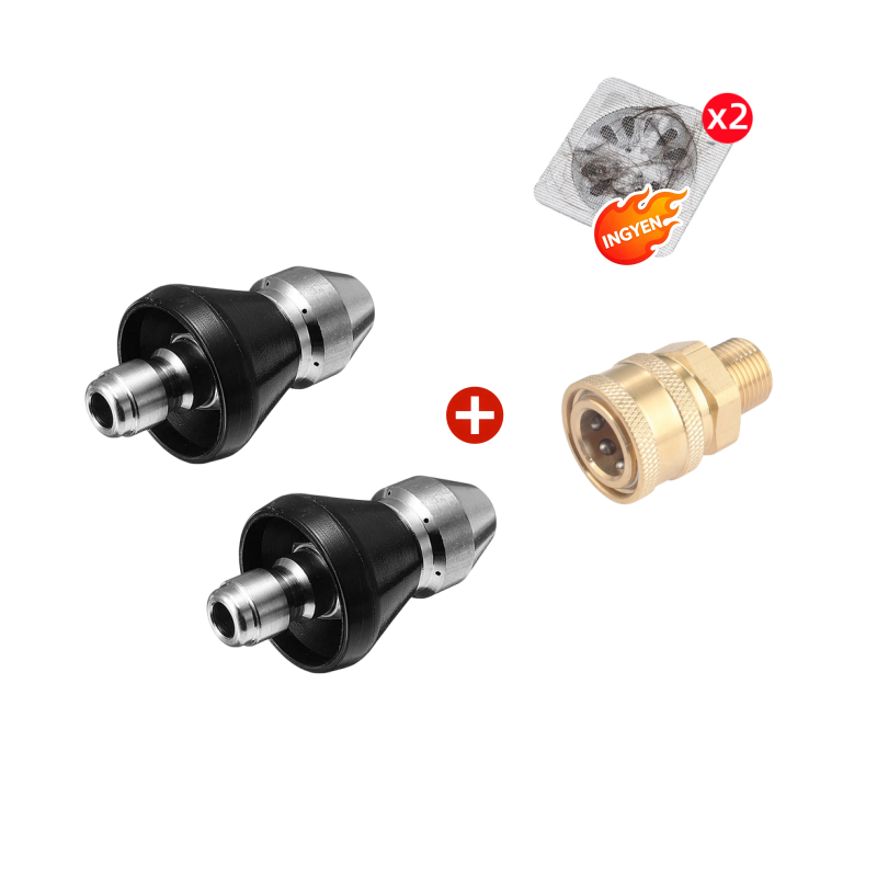 Pousbo® Csatornatisztító eszköz Nagynyomású fúvóka