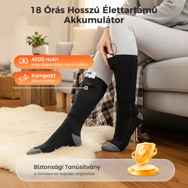 💥Népszerű termékek❤️‍🔥 Hőmérséklet-szabályozható termikus zokni— Unisex