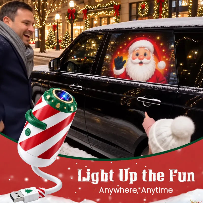 Merry Ride Christmas Car Projector Light