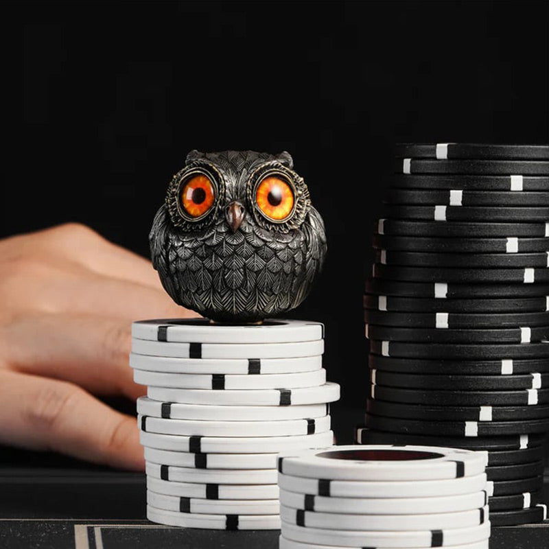 🦉Reális szerencsés bagoly őrzőfigura