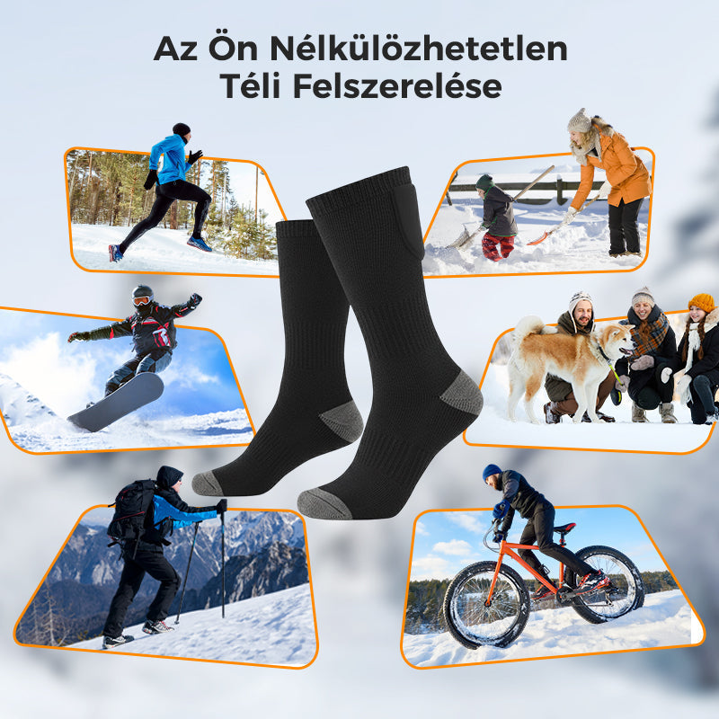 💥Népszerű termékek❤️‍🔥 Hőmérséklet-szabályozható termikus zokni— Unisex