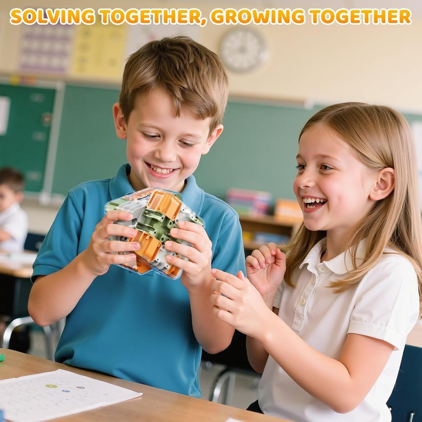 Nagy labirintus 3D kirakós labirintus kocka 🧩✨ – Lenyűgöző agytorna játék gyerekeknek és felnőtteknek 🧠