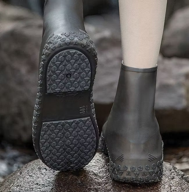 Nincs több átázott cipő! Tartós esőkabát – csúszásmentes, összecsukható és könnyen tárolható 🌧️