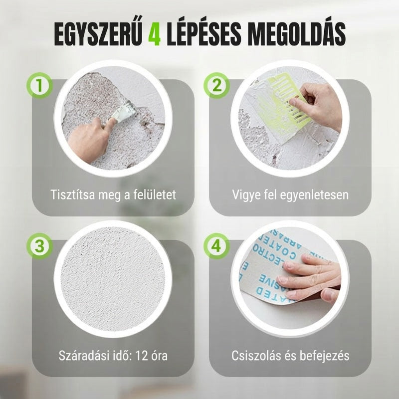 🛡Vízálló és penészálló faljavító paszta🌿