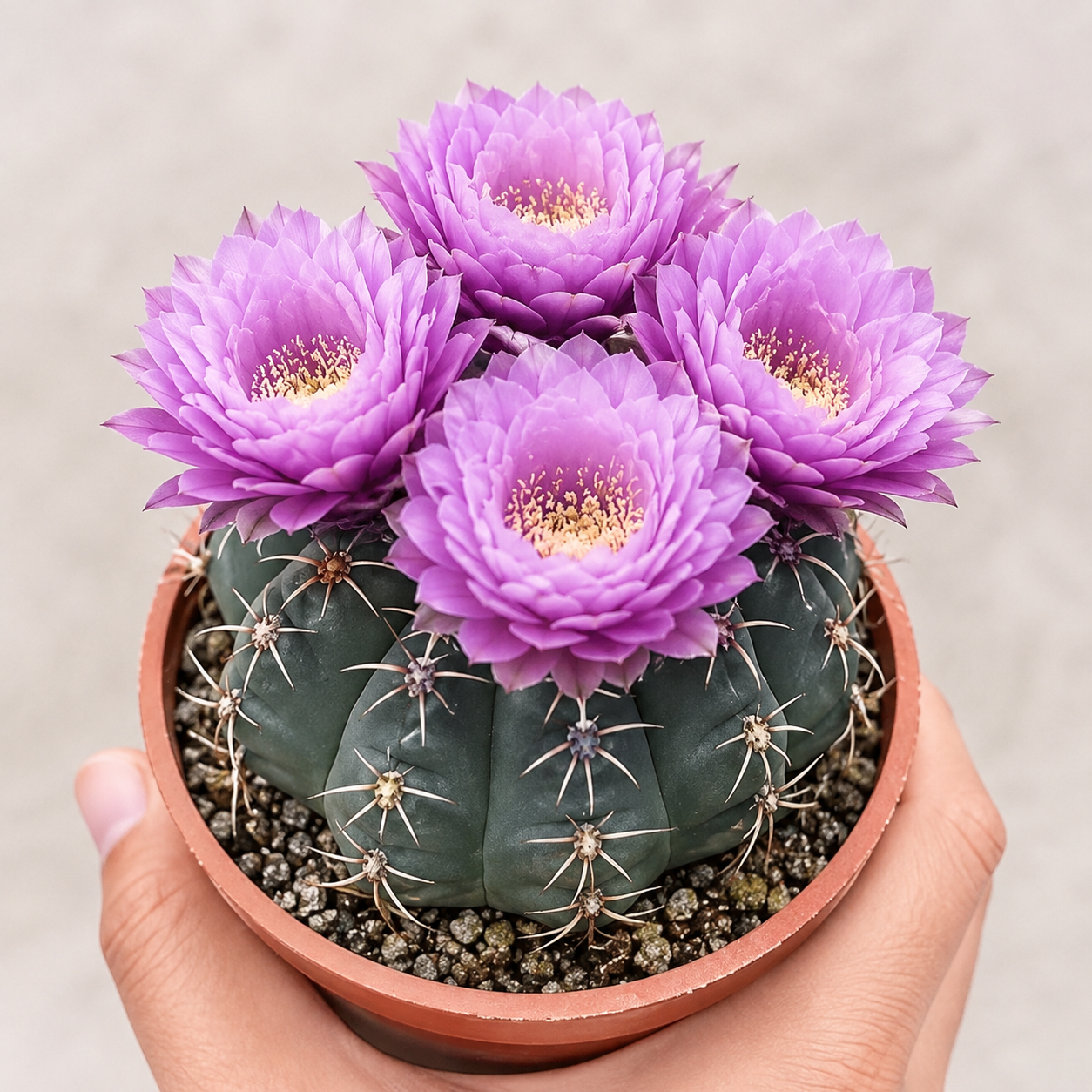🌵 Ismerd meg új legjobb barátodat – a Gymnocalycium baldianum kaktuszt! 💕