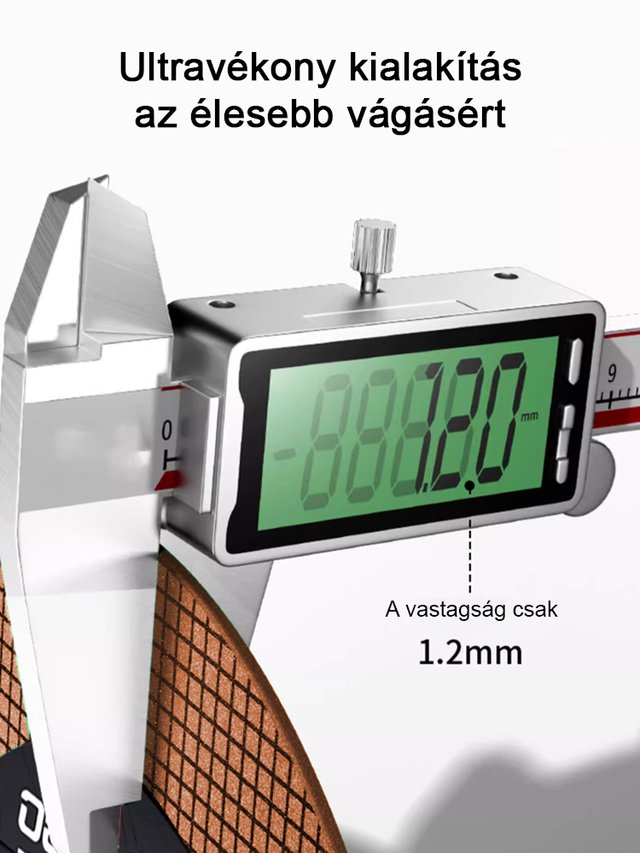 Éles, kopásálló ipari kompozit multifunkcionális vágókorong