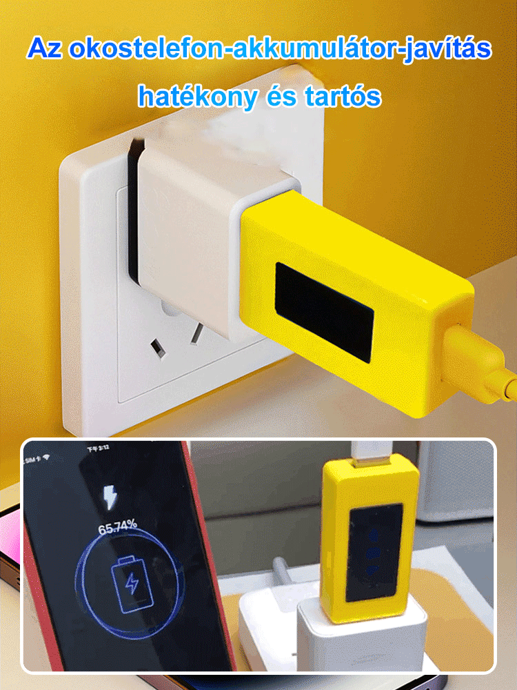Multifunkcionális mobiltelefon akkumulátor javító