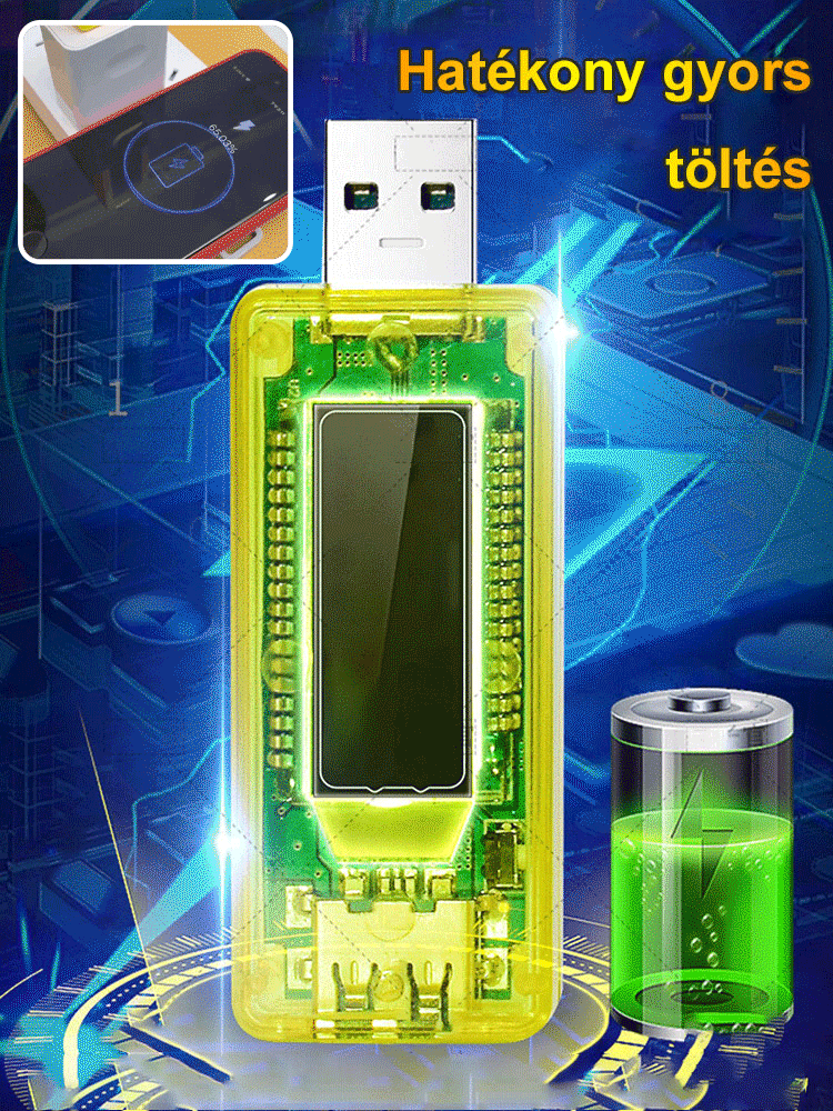 Multifunkcionális mobiltelefon akkumulátor javító