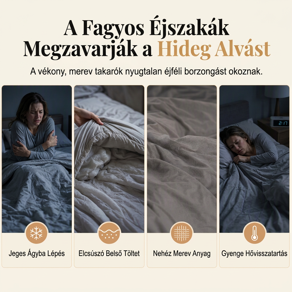 🛏️ Double-Sided Sherpa Fleece Comforter – Vastag, meleg téli paplan, puha bársonyos tapintással ❄️