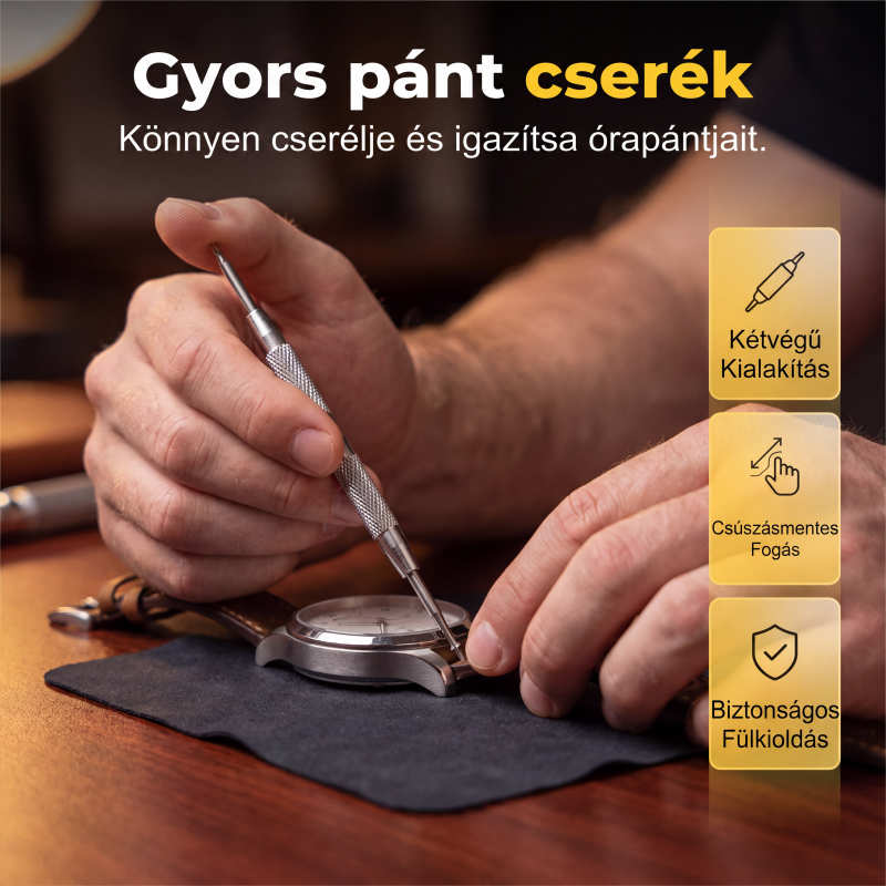 🛠️ Teljes 72 darabos órajavító készlet – 🕰️ Professzionális, precíziós karbantartás és gondtalan barkácsolás otthon ✨🔧