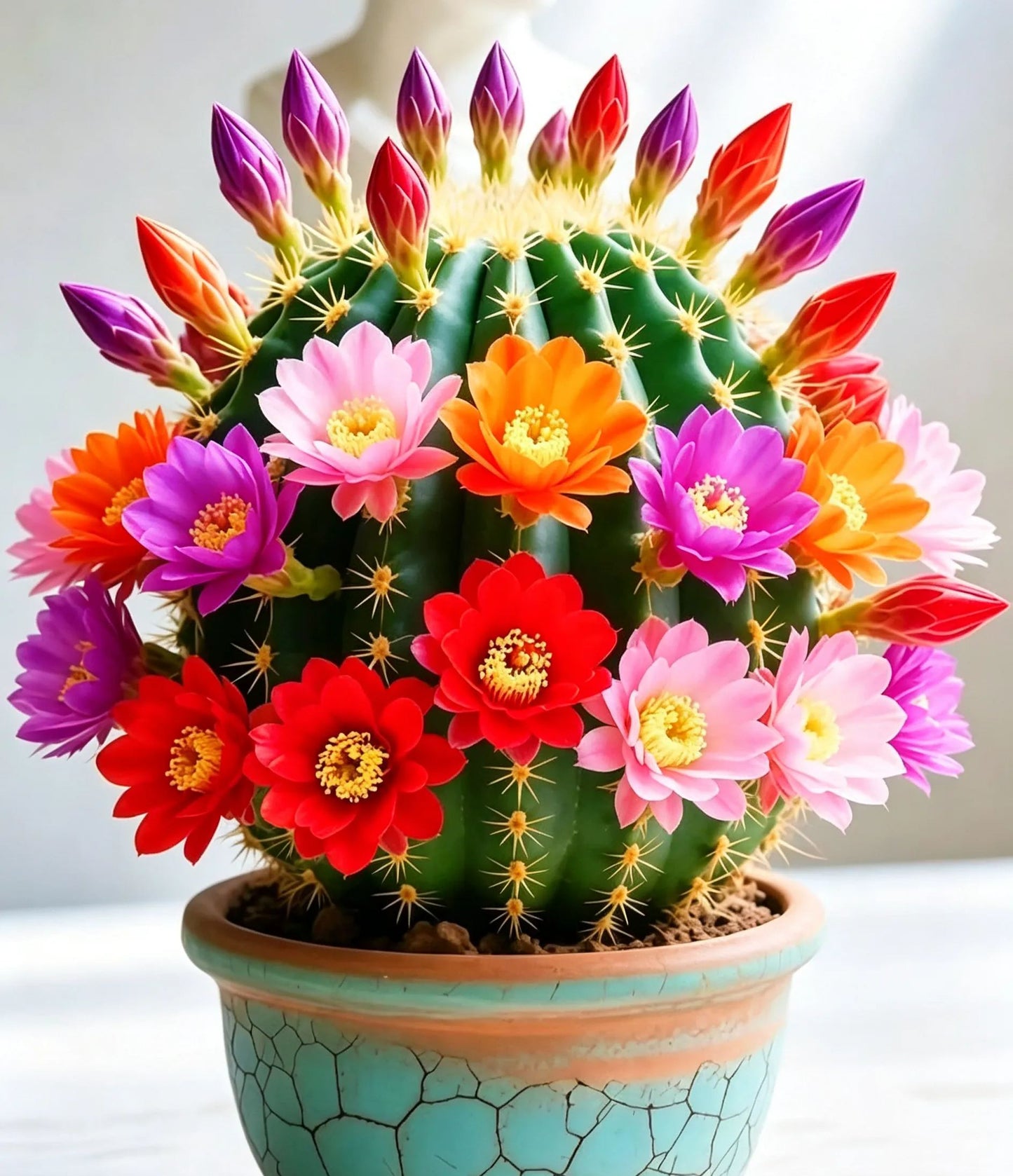 🌵 Ismerd meg új legjobb barátodat – a Gymnocalycium baldianum kaktuszt! 💕