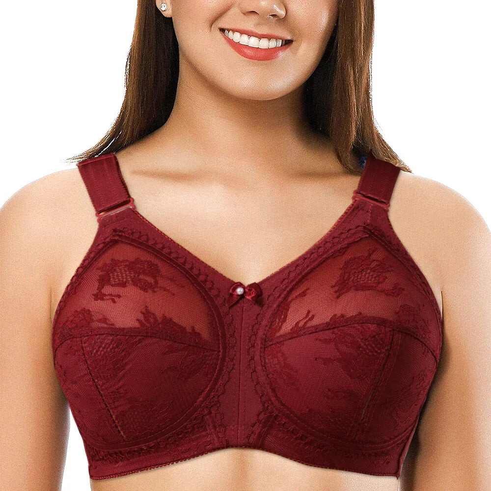 💖Triumph® 4 db-os csomag ✨Átlátszó melltartó habszivacs nélkül nagy mellekre