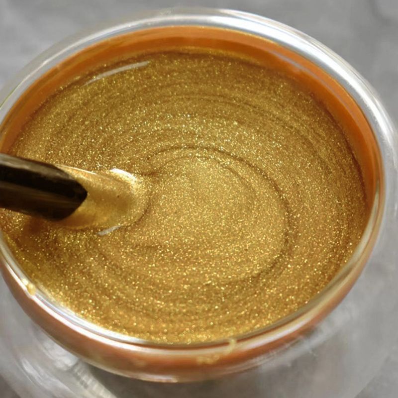 💛Időjárásálló, vízbázisú festék arany színben