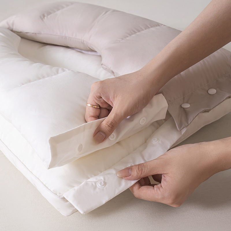 🛌😴Kétzónás ergonómikus alvópárna | Leválasztható rétegek az ideális magasság beállításához