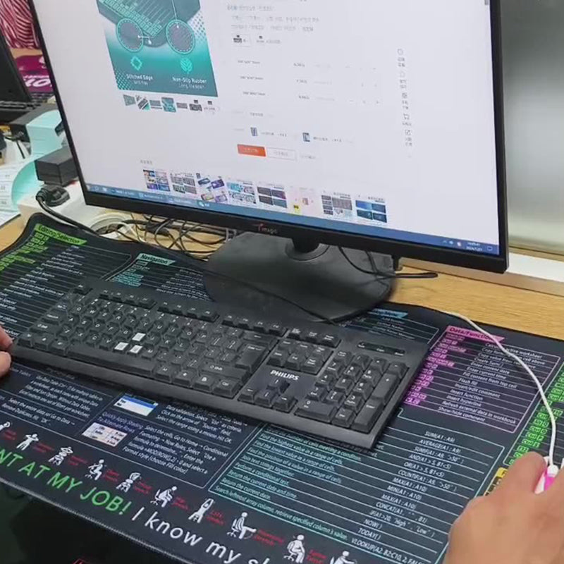 🔥 Foltálló, csúszásgátló íróasztal alátét irodákhoz 🧠💻