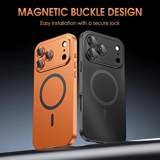📱Mágneses fémtok iPhone 17 / 17 Pro / 17 Pro Max készülékhez