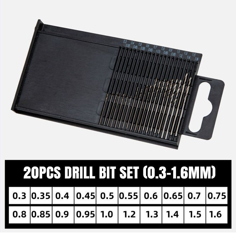 Titánbevonatú fúrófej készlet (20/25/150/99 darabos)