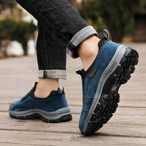 👟 Férfi nemcsúszós gyaloglócipő | Légáteresztő, kényelmes, memóriahabos – Utánvét 🌿✨