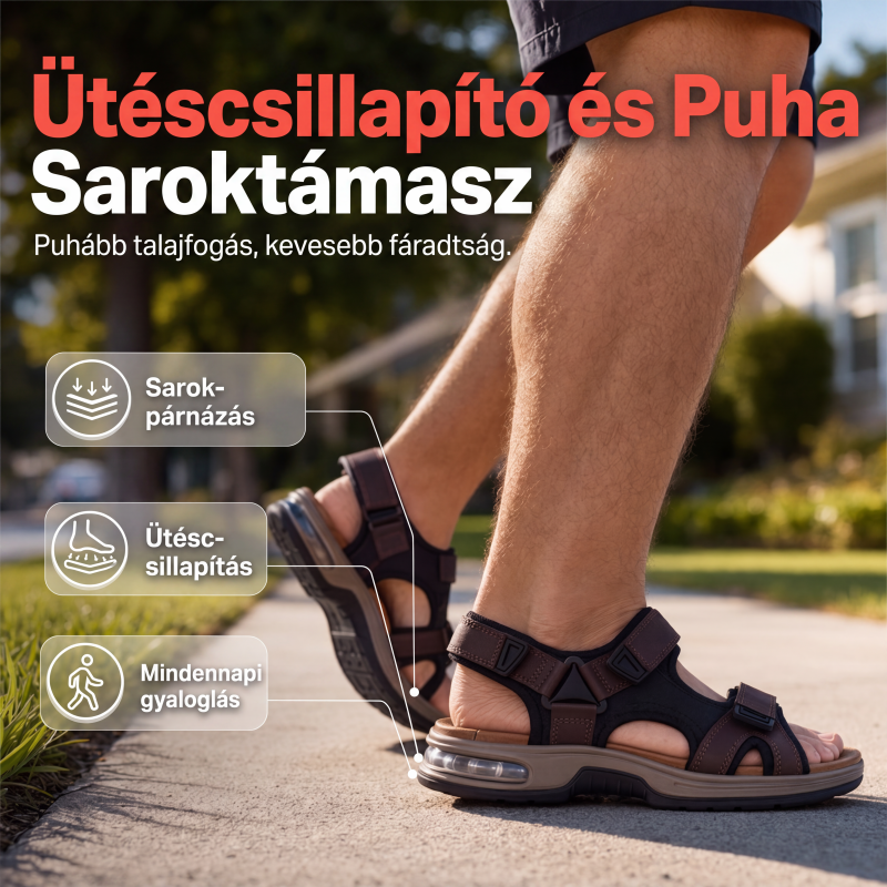 👟✨ Férfi légpárnás sport szandálok (EU 38-47) ☁️