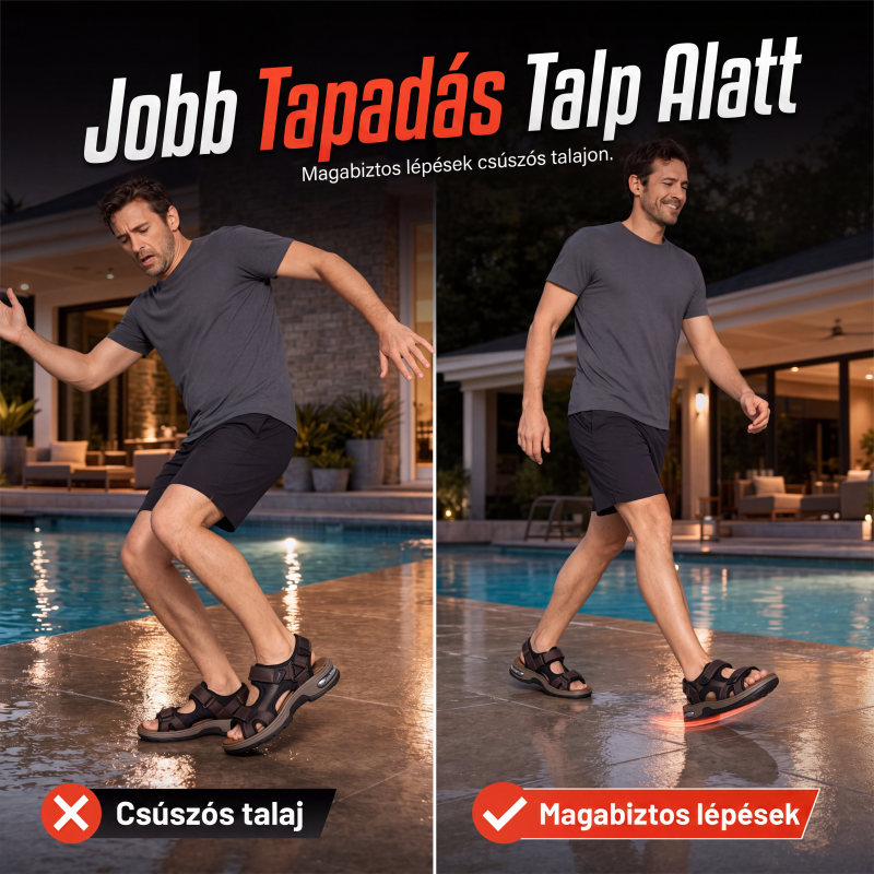 👟✨ Férfi légpárnás sport szandálok (EU 38-47) ☁️
