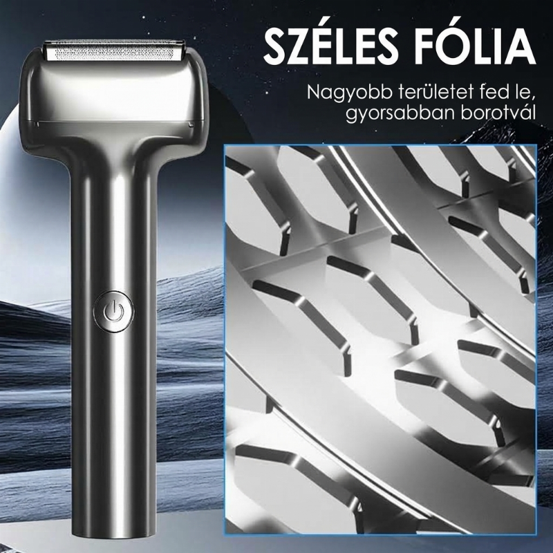 🪒Férfiaknak szánt hatékony, újratölthető fóliás elektromos borotva✨