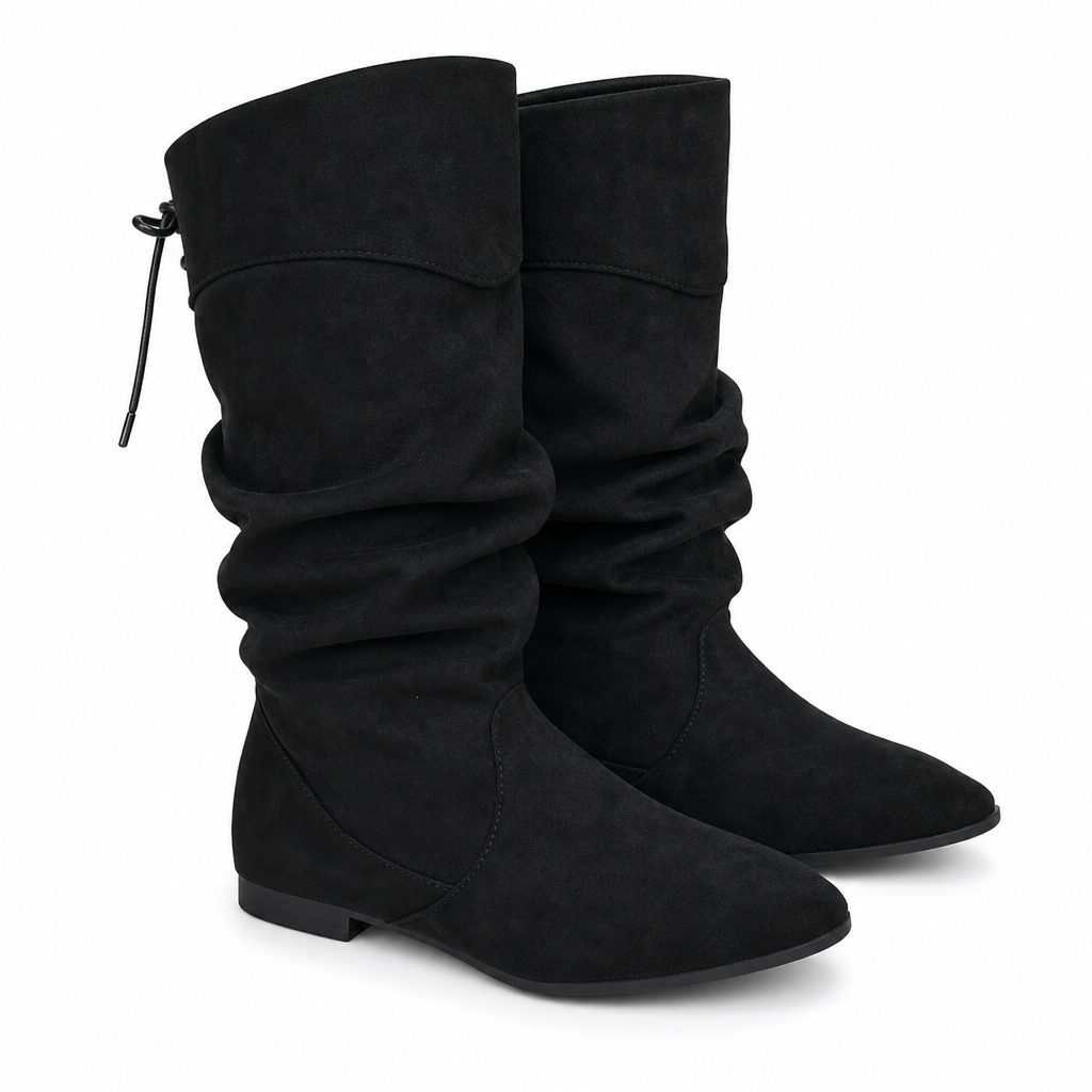 👢 Női fűzős laza szárú félcsizma – Kényelmes, divatos, mindennapi viselet ✨